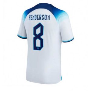 Engeland Jordan Henderson #8 Thuis tenue Mensen WK 2022 Korte Mouw