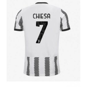 Juventus Federico Chiesa #7 Thuis tenue Mensen 2022-23 Korte Mouw