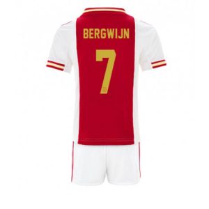 Kids Ajax Steven Bergwijn #7 Thuis tenue 2022-23 Korte Mouw (+ Korte broeken)