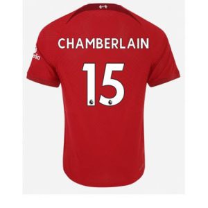 Liverpool Chamberlain #15 Thuis tenue Mensen 2022-23 Korte Mouw