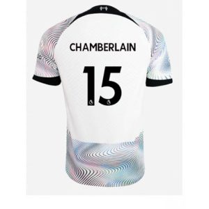 Liverpool Chamberlain #15 Uit tenue Mensen 2022-23 Korte Mouw