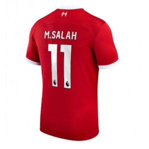 Liverpool Mohamed Salah #11 Thuis tenue Mensen 2023-24 Korte Mouw