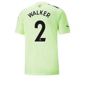 Manchester City Kyle Walker #2 Derde tenue Mensen 2022-23 Korte Mouw