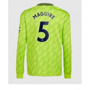 Manchester United Harry Maguire #5 Derde tenue Mensen 2022-23 Lange Mouw