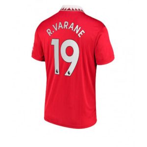 Manchester United Raphael Varane #19 Thuis tenue Mensen 2022-23 Korte Mouw