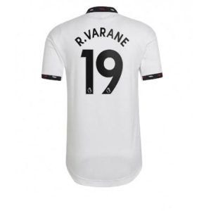 Manchester United Raphael Varane #19 Uit tenue Mensen 2022-23 Korte Mouw