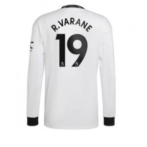 Manchester United Raphael Varane #19 Uit tenue Mensen 2022-23 Lange Mouw