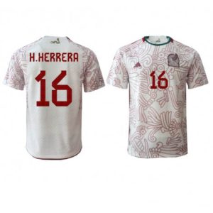 Mexico Hector Herrera #16 Uit tenue Mensen WK 2022 Korte Mouw