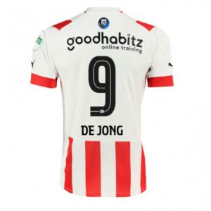 PSV Eindhoven Luuk de Jong #9 Thuis tenue Mensen 2022-23 Korte Mouw