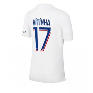 Paris Saint-Germain Vitinha Ferreira #17 Derde tenue Mensen 2022-23 Korte Mouw