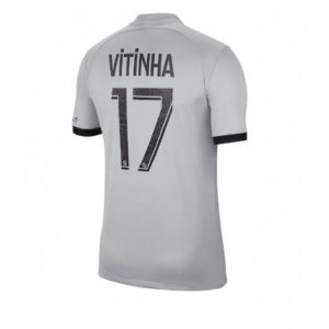 Paris Saint-Germain Vitinha Ferreira #17 Uit tenue Mensen 2022-23 Korte Mouw