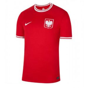 Polen Uit tenue Mensen WK 2022 Korte Mouw