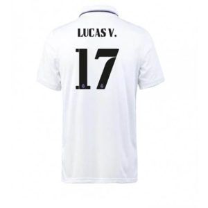 Real Madrid Lucas Vazquez #17 Thuis tenue Mensen 2022-23 Korte Mouw