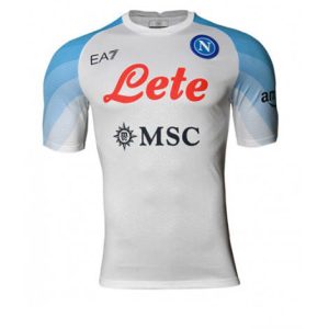 SSC Napoli Uit tenue Mensen 2022-23 Korte Mouw