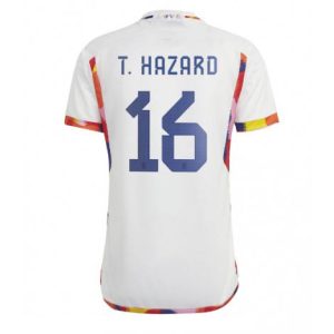 België Thorgan Hazard #16 Uit tenue Mensen WK 2022 Korte Mouw