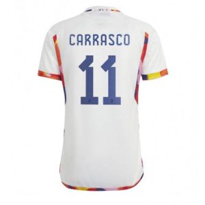 België Yannick Carrasco #11 Uit tenue Mensen WK 2022 Korte Mouw