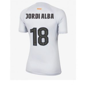 Dames Barcelona Jordi Alba #18 Derde tenue 2022-23 Korte Mouw