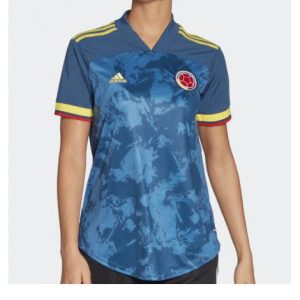 Dames Colombia Uit tenue 2022 Korte Mouw