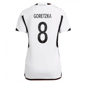 Dames Duitsland Leon Goretzka #8 Thuis tenue WK 2022 Korte Mouw