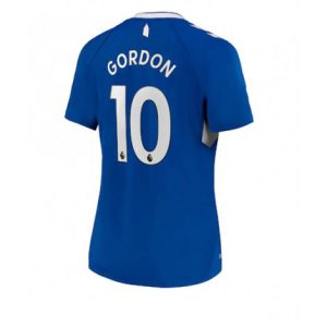 Dames Everton Anthony Gordon #10 Thuis tenue 2022-23 Korte Mouw