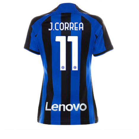 Dames Inter Milan Joaquin Correa #11 Thuis tenue 2022-23 Korte Mouw