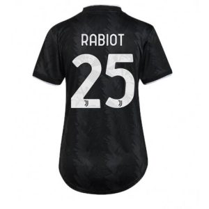 Dames Juventus Adrien Rabiot #25 Uit tenue 2022-23 Korte Mouw