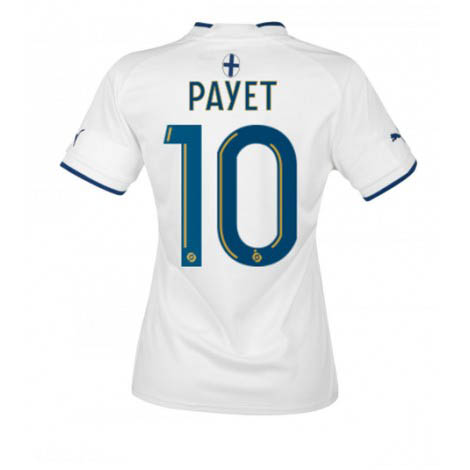Dames Olympique de Marseille Dimitri Payet #10 Thuis tenue 2022-23 Korte Mouw