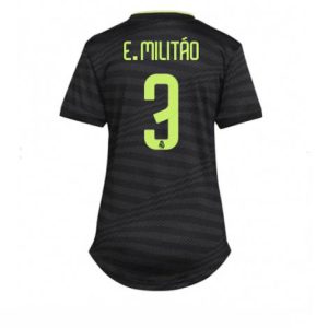 Dames Real Madrid Eder Militao #3 Derde tenue 2022-23 Korte Mouw