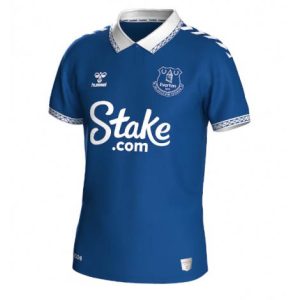 Everton Thuis tenue Mensen 2023-24 Korte Mouw