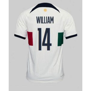 Portugal William Carvalho #14 Uit tenue Mensen WK 2022 Korte Mouw