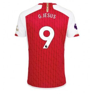 Arsenal Gabriel Jesus #9 Thuis tenue Mensen 2023-24 Korte Mouw