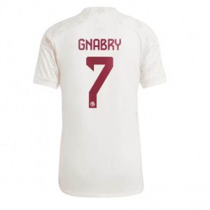 Bayern Munich Serge Gnabry #7 Derde tenue Mensen 2023-24 Korte Mouw