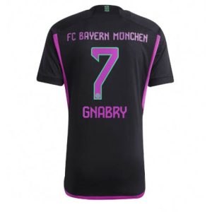 Bayern Munich Serge Gnabry #7 Uit tenue Mensen 2023-24 Korte Mouw