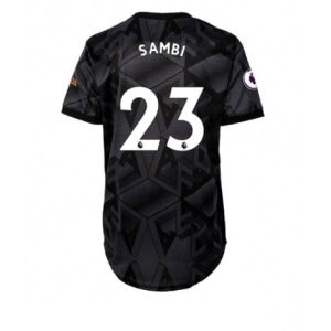 Dames Arsenal Albert Sambi Lokonga #23 Uit tenue 2022-23 Korte Mouw