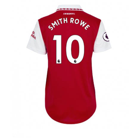 Dames Arsenal Emile Smith Rowe #10 Thuis tenue 2022-23 Korte Mouw
