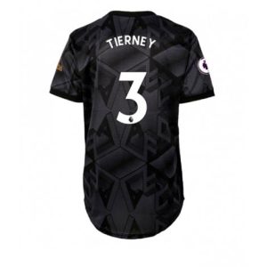 Dames Arsenal Kieran Tierney #3 Uit tenue 2022-23 Korte Mouw