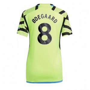 Dames Arsenal Martin Odegaard #8 Uit tenue 2023-24 Korte Mouw