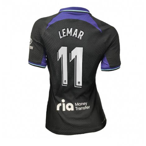 Dames Atletico Madrid Thomas Lemar #11 Uit tenue 2022-23 Korte Mouw