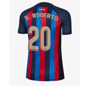 Dames Barcelona Sergi Roberto #20 Thuis tenue 2022-23 Korte Mouw