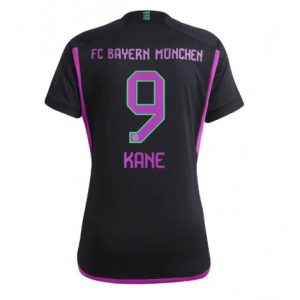 Dames Bayern Munich Harry Kane #9 Uit tenue 2023-24 Korte Mouw