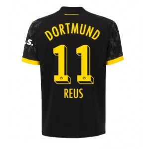 Dames Borussia Dortmund Marco Reus #11 Uit tenue 2023-24 Korte Mouw