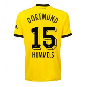 Dames Borussia Dortmund Mats Hummels #15 Thuis tenue 2023-24 Korte Mouw