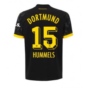 Dames Borussia Dortmund Mats Hummels #15 Uit tenue 2023-24 Korte Mouw