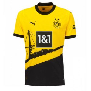 Dames Borussia Dortmund Thuis tenue 2023-24 Korte Mouw