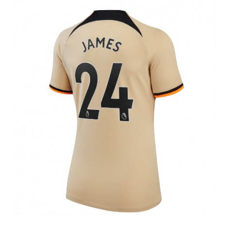 Dames Chelsea Reece James #24 Derde tenue 2022-23 Korte Mouw