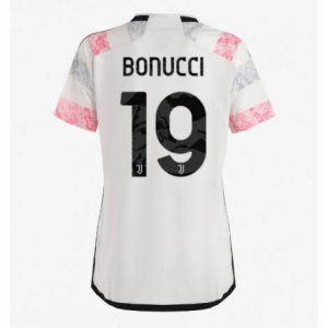Dames Juventus Leonardo Bonucci #19 Uit tenue 2023-24 Korte Mouw
