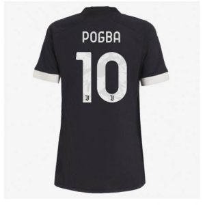 Dames Juventus Paul Pogba #10 Derde tenue 2023-24 Korte Mouw