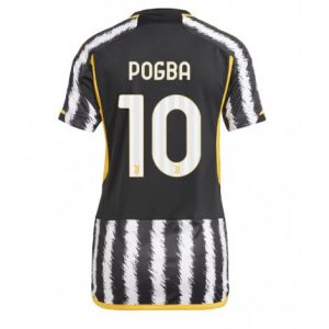 Dames Juventus Paul Pogba #10 Thuis tenue 2023-24 Korte Mouw