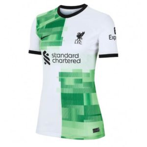 Dames Liverpool Uit tenue 2023-24 Korte Mouw