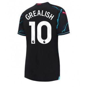 Dames Manchester City Jack Grealish #10 Derde tenue 2023-24 Korte Mouw